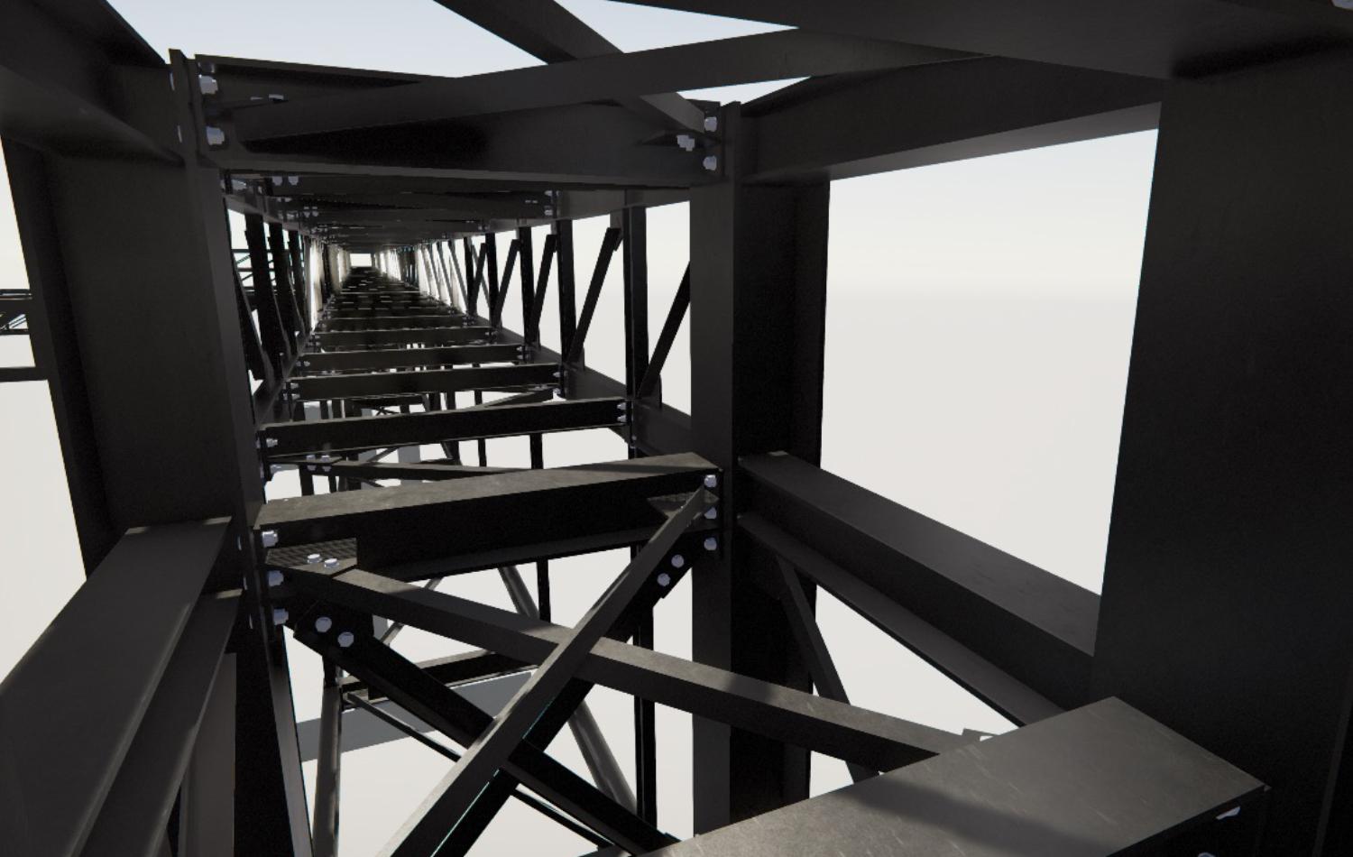 Piperack 125 meters WB&E project Piperack 125 meters